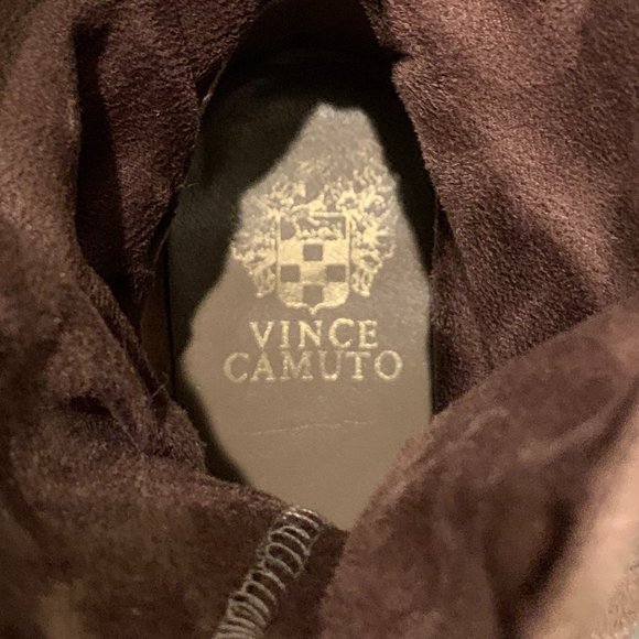 Vince Camuto Tan Suede Bootie - Picture 5 of 5